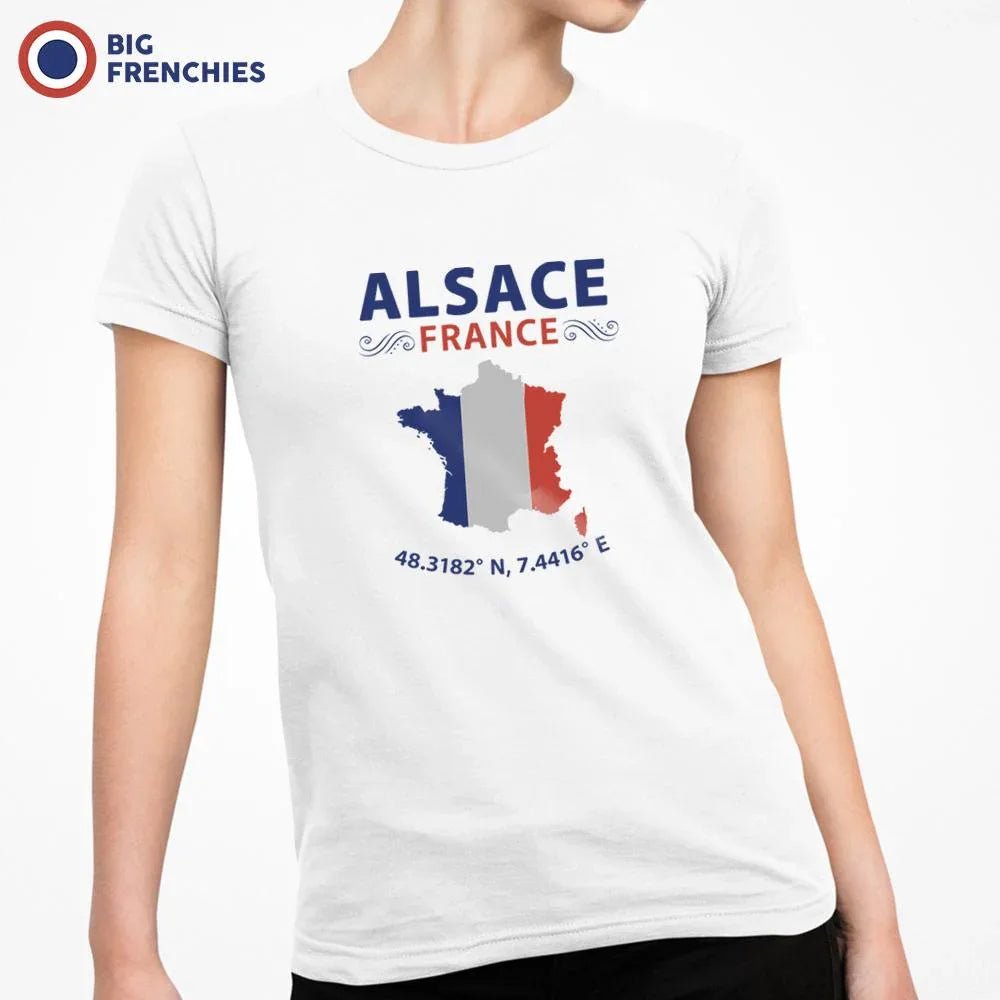 Alsace France Women's Organic Cotton Tee - Create Marketplace