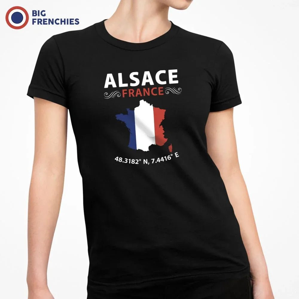 Alsace France Women's Organic Cotton Tee - Create Marketplace