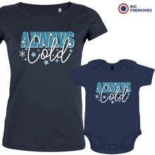 Always Cold Christmas Mom and Child Organic Cotton family Set (Set of 2) - Create Marketplace