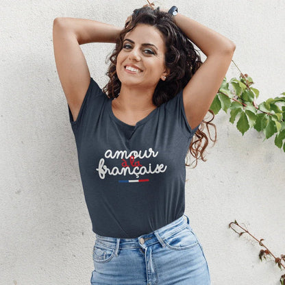 Amour À La Française Women's Organic Tee - Create Marketplace