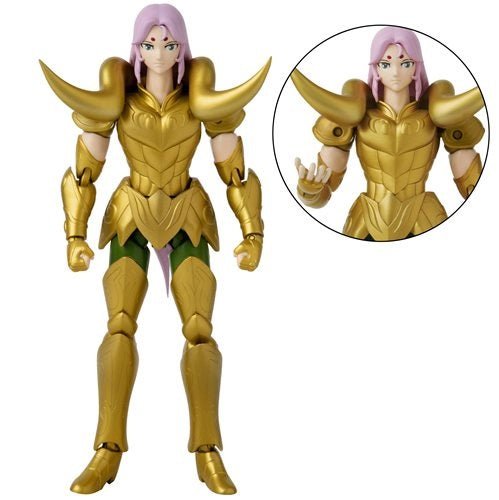 Anime Heroes: Knights of the Zodiac - Aries Mu Aiolos Action Figure - Create Marketplace