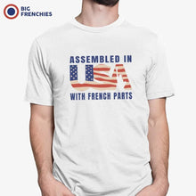 Assembled in USA With French Parts Men's Organic Cotton Tee - Create Marketplace