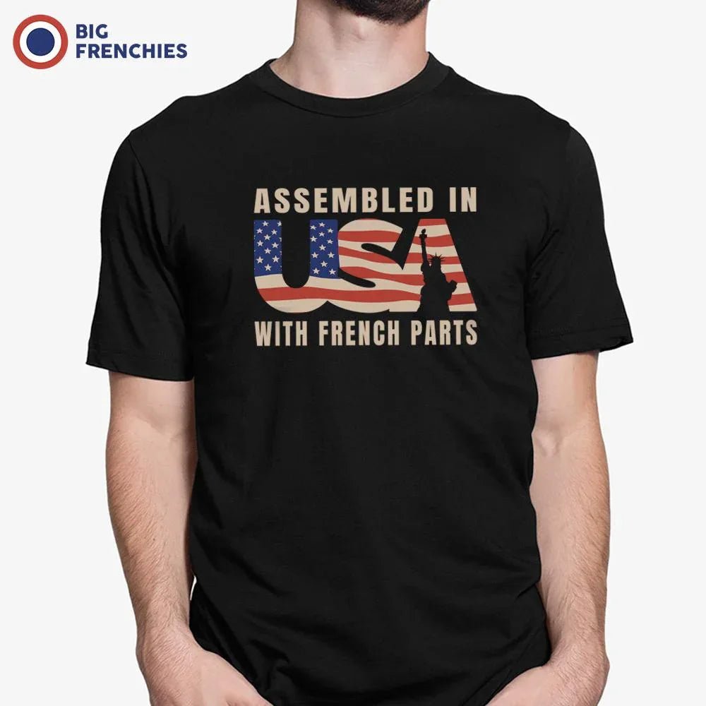 Assembled in USA With French Parts Men's Organic Cotton Tee - Create Marketplace