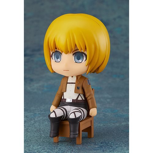 Attack on Titan Armin Arlert Nendoroid Swacchao! Sitting Figure - Create Marketplace