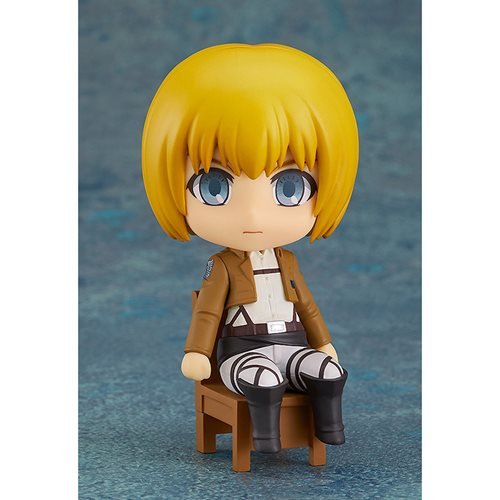 Attack on Titan Armin Arlert Nendoroid Swacchao! Sitting Figure - Create Marketplace