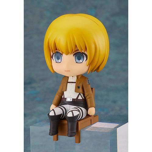 Attack on Titan Armin Arlert Nendoroid Swacchao! Sitting Figure - Create Marketplace