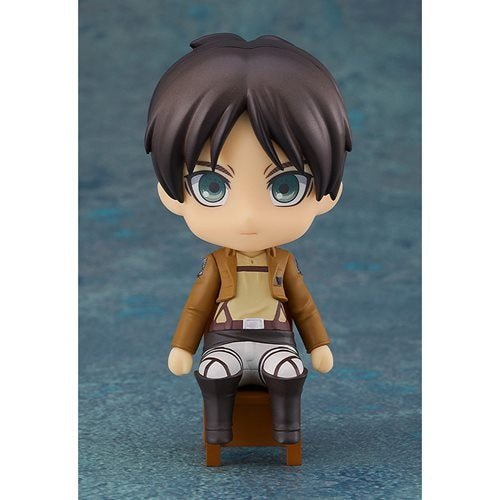 Attack on Titan Eren Yeager Nendoroid Swacchao! Sitting Figure - Create Marketplace