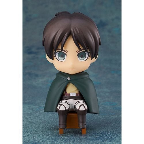 Attack on Titan Eren Yeager Nendoroid Swacchao! Sitting Figure - Create Marketplace