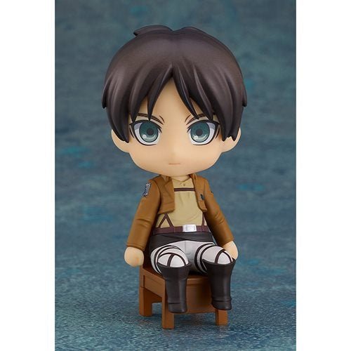 Attack on Titan Eren Yeager Nendoroid Swacchao! Sitting Figure - Create Marketplace