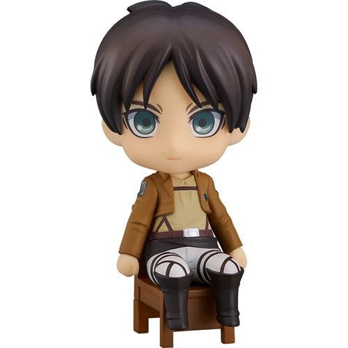 Attack on Titan Eren Yeager Nendoroid Swacchao! Sitting Figure - Create Marketplace