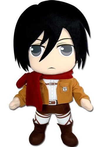 ATTACK ON TITAN - MIKASA 18" PLUSH - Create Marketplace