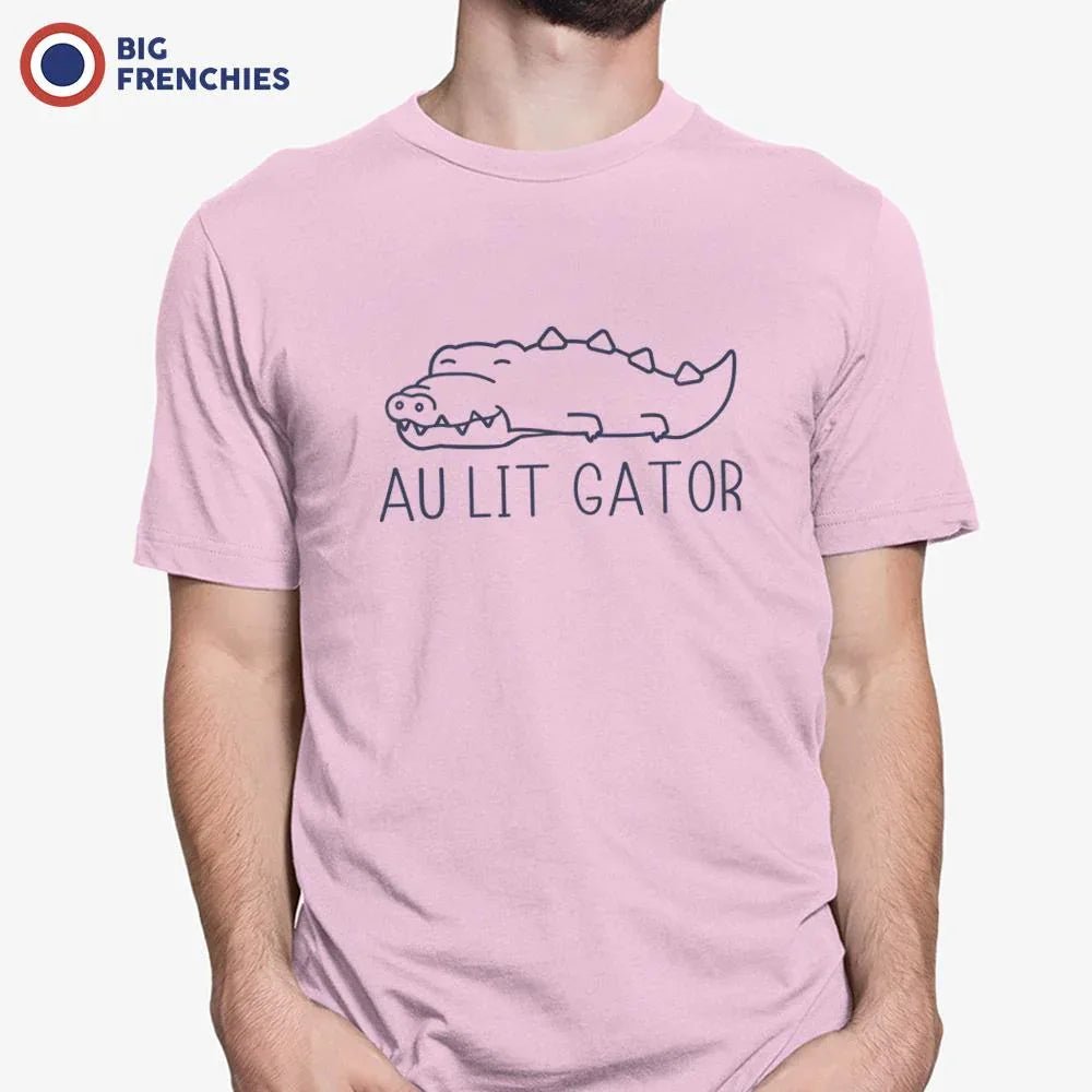 Au Lit Gator Men's Organic Cotton Tee - Create Marketplace