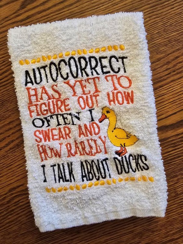 Autocorrect Towel - Create Marketplace