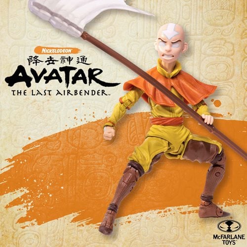 Avatar: TLAB Aang Avatar State Gold Label 7" Figure - Create Marketplace