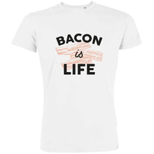 Bacon Is Life Men's Organic Tee - Create Marketplace