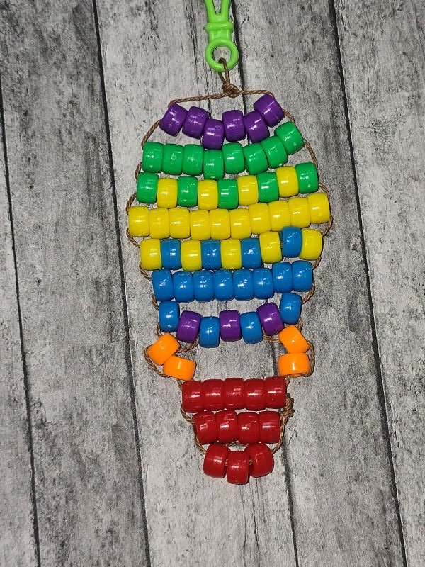 Balloon keychain - made by kid Luke - Create Marketplace
