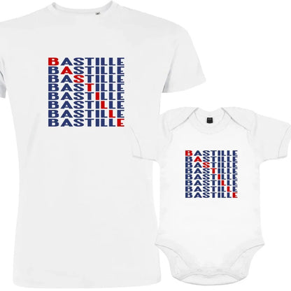 Bastille Dad and Child Organic Cotton family Set (Set of 2) - Create Marketplace