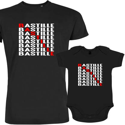 Bastille Dad and Child Organic Cotton family Set (Set of 2) - Create Marketplace