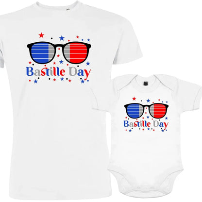 Bastille Day Dad and Child Organic Cotton family Set (Set of 2) - Create Marketplace