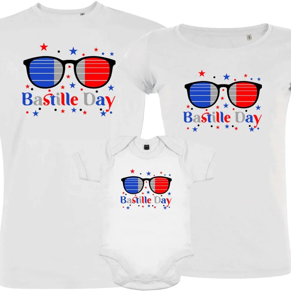 Bastille Day Matching Organic Cotton Family Set (Set of 3) - Create Marketplace