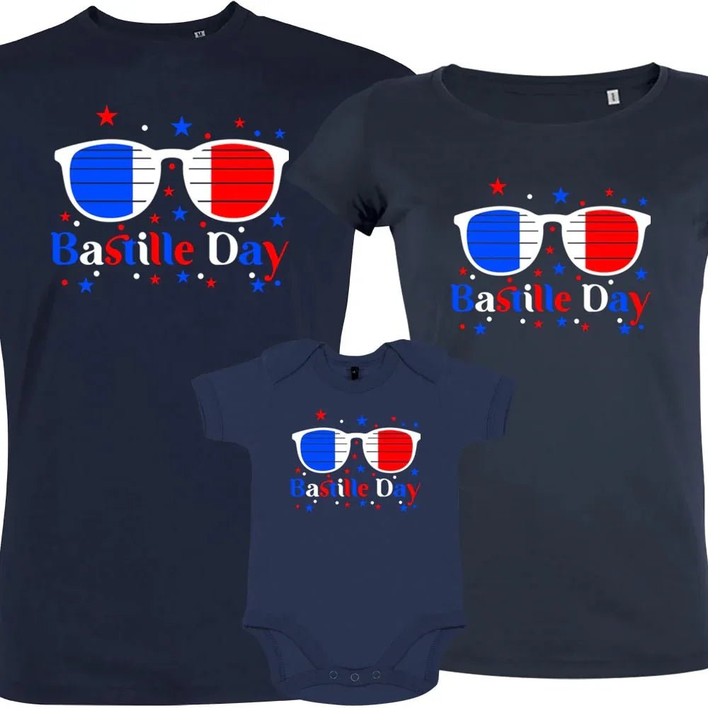 Bastille Day Matching Organic Cotton Family Set (Set of 3) - Create Marketplace
