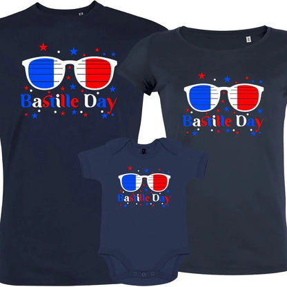 Bastille Day Matching Organic Cotton Family Set (Set of 3) - Create Marketplace