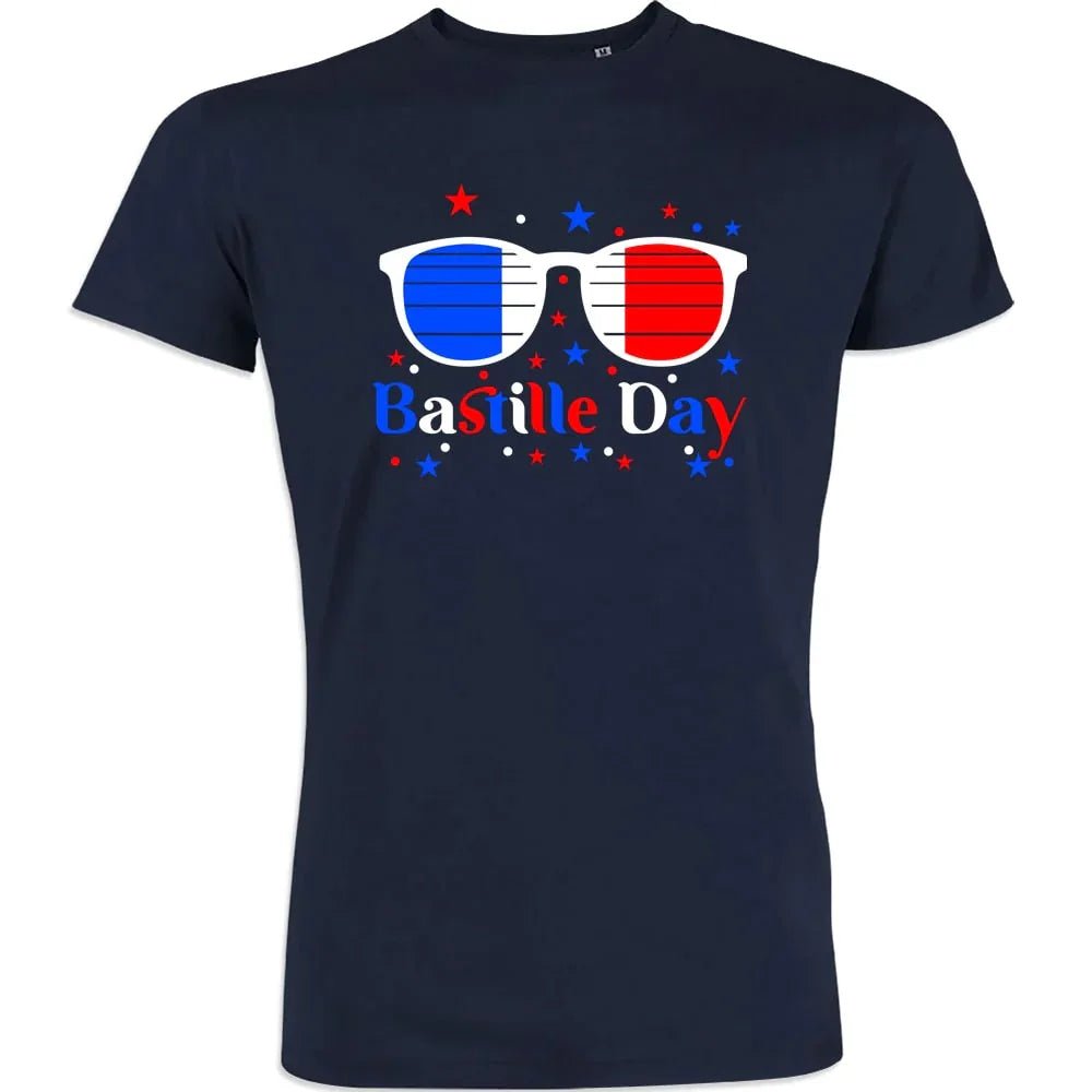 Bastille Day Men's Organic Cotton Tee - Create Marketplace