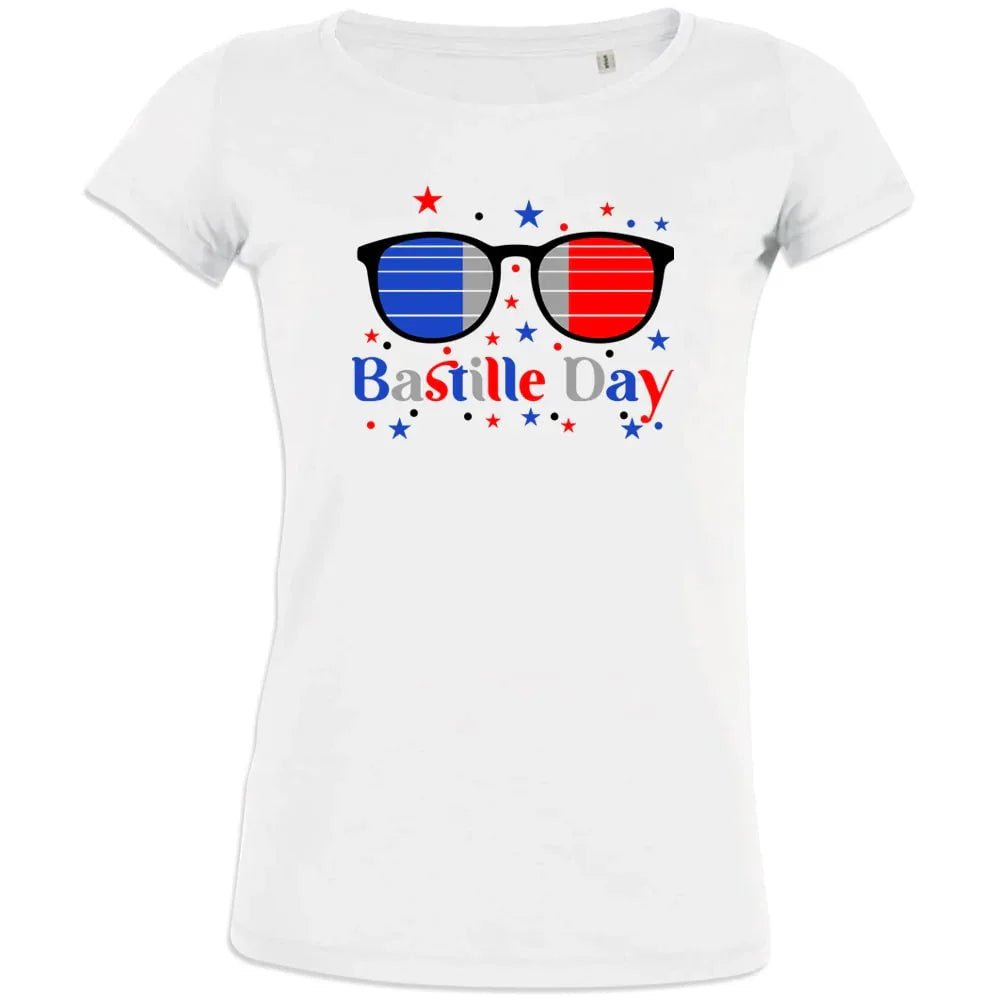 Bastille Day Women's Organic Cotton Tee - Create Marketplace