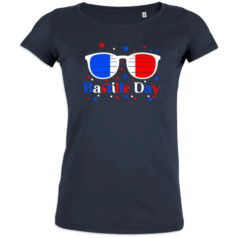 Bastille Day Women's Organic Cotton Tee - Create Marketplace