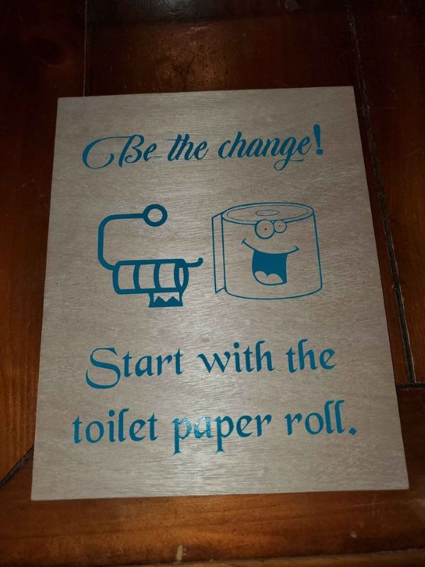 Be the change sign - Create Marketplace