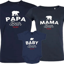 Bear Family Matching Organic Tees (Set of 3) - Create Marketplace