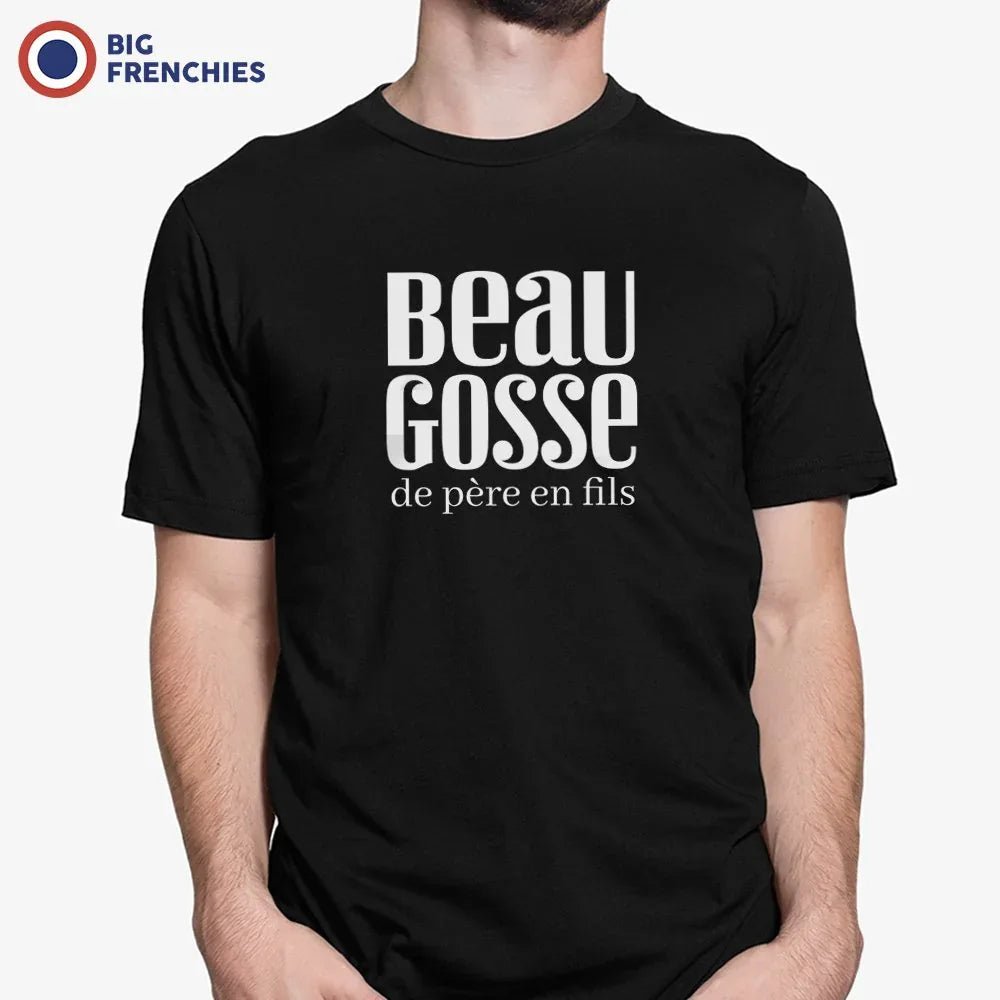 Beau Gosse De Père en Fils Men's Organic Cotton Tee - Create Marketplace