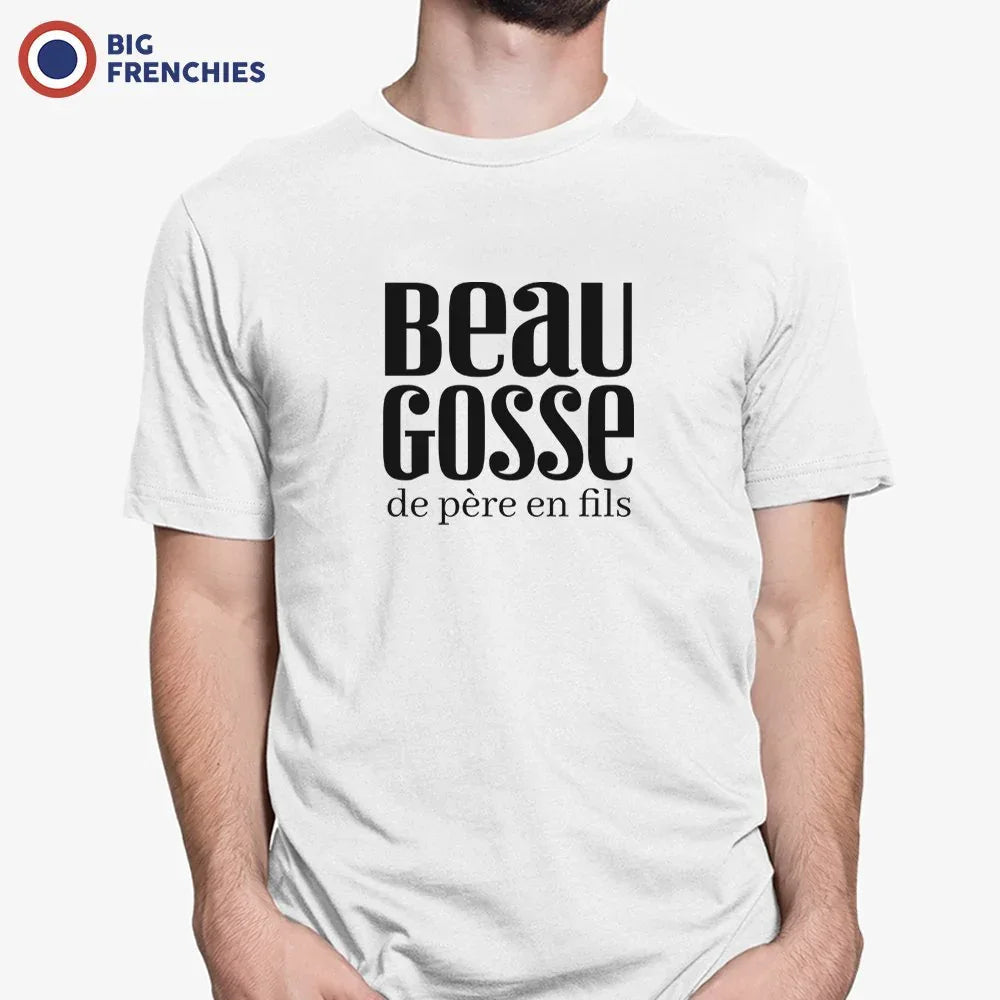 Beau Gosse De Père en Fils Men's Organic Cotton Tee - Create Marketplace