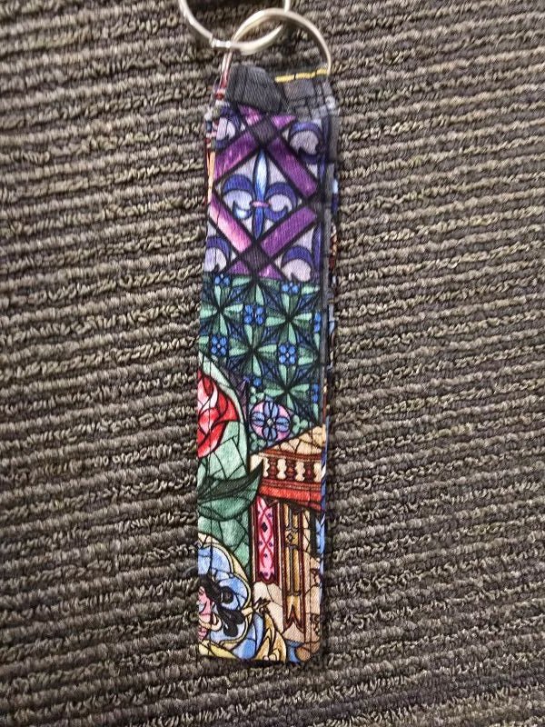 Beauty & the Beast Keychain - Create Marketplace
