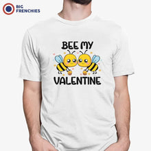Bee My Valentine Men's Organic Cotton Tee - Create Marketplace