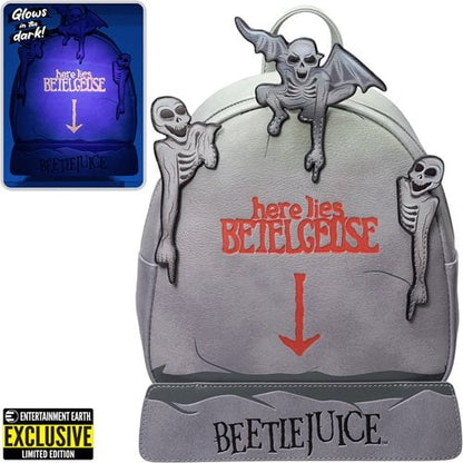 Beetlejuice Tombstone GITD Mini-Backpack - EE Exclusive - Create Marketplace
