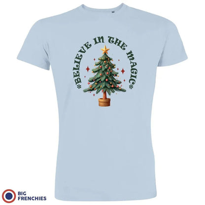 Believe In The Magic Christmas Men's Organic Cotton Tee - Create Marketplace