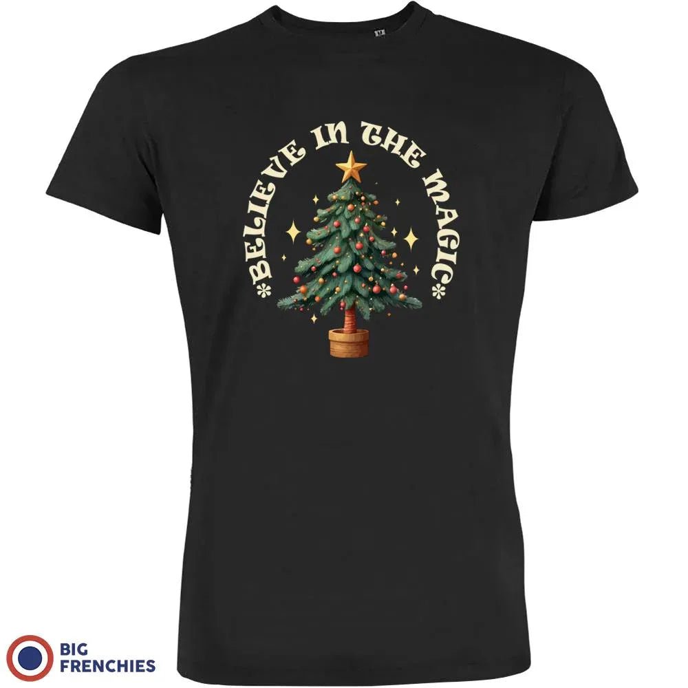 Believe In The Magic Christmas Men's Organic Cotton Tee - Create Marketplace
