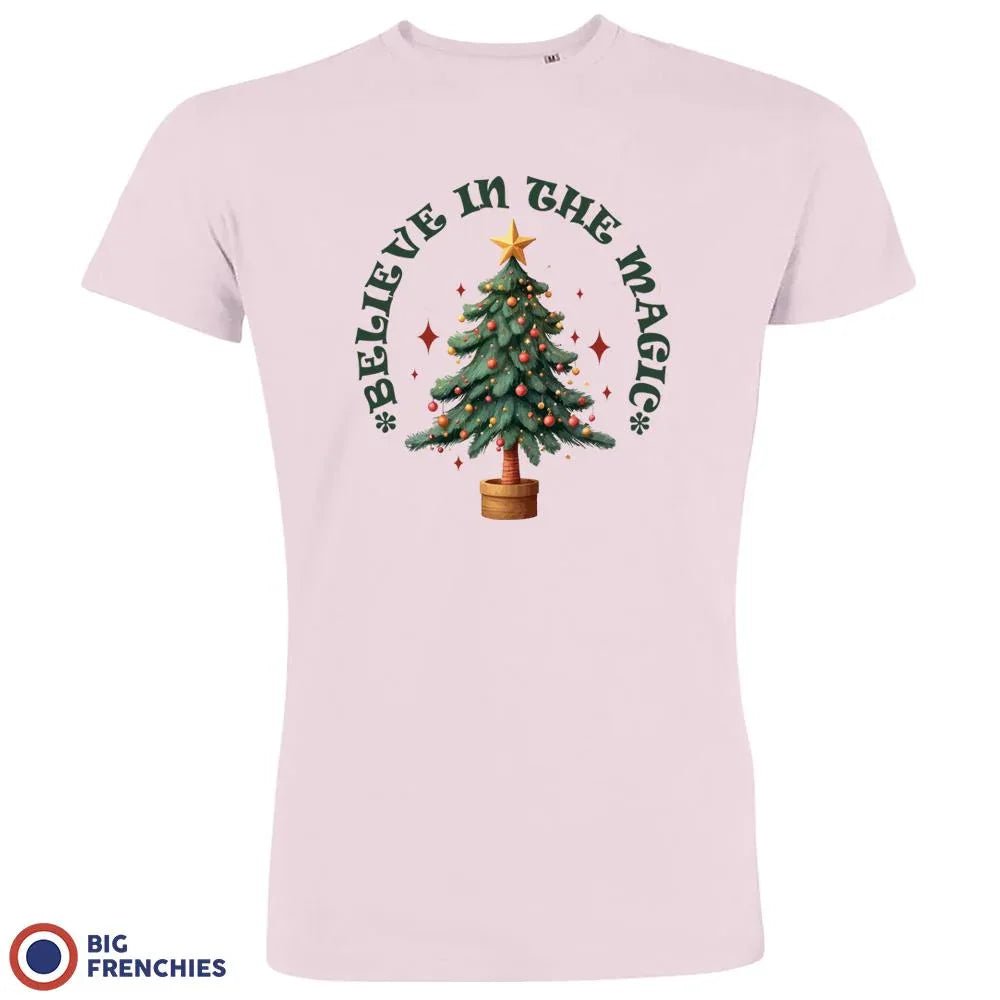 Believe In The Magic Christmas Men's Organic Cotton Tee - Create Marketplace