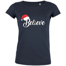 Believe Women's Organic Tee - Create Marketplace