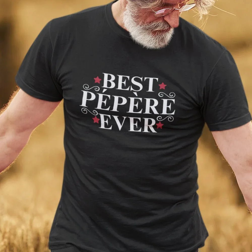 Best Pépère Ever Men's Organic Tee - Create Marketplace