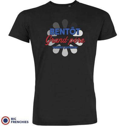 Bientôt Grand-père Veuillez Patienter Men's Organic Tee - Create Marketplace