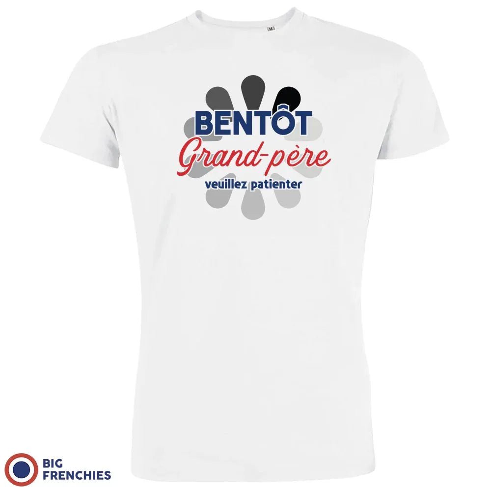 Bientôt Grand-père Veuillez Patienter Men's Organic Tee - Create Marketplace