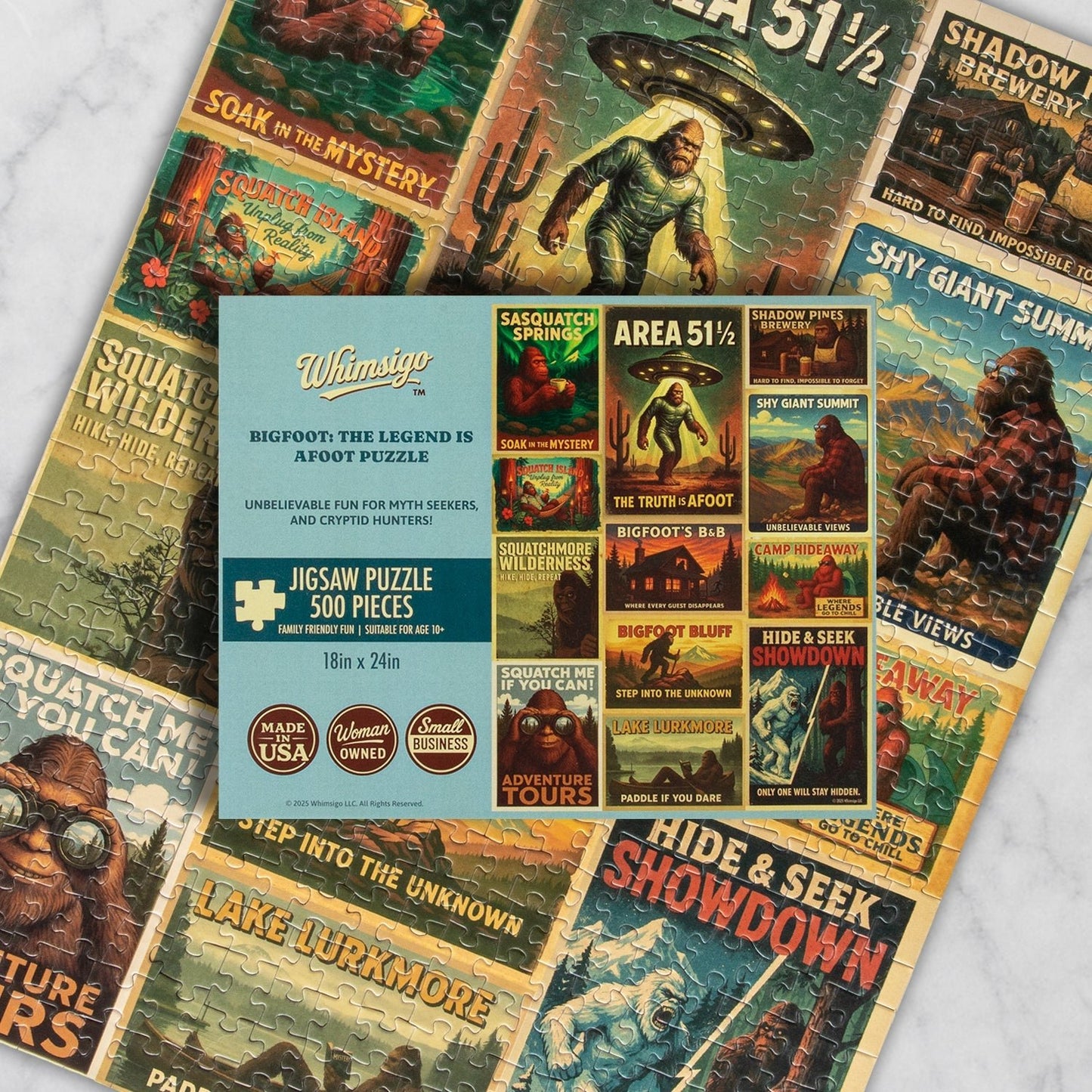 Bigfoot: The Legend is Afoot Puzzle - Create Marketplace
