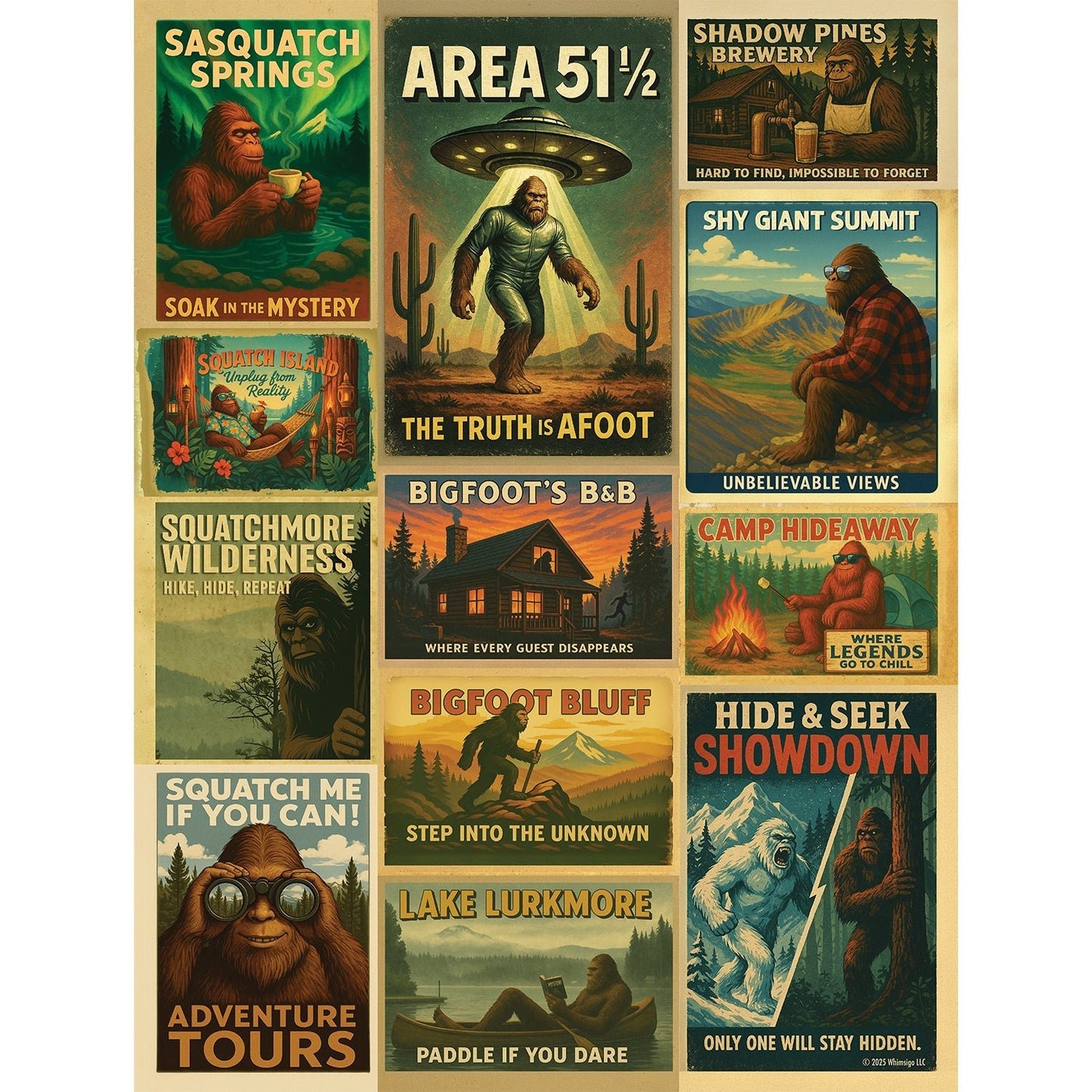 Bigfoot: The Legend is Afoot Puzzle - Create Marketplace
