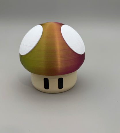 Blue Mushroom Storage Container - Create Marketplace