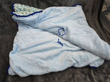 Blue/Green Crochet Blanket - Create Marketplace
