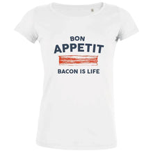 Bon Appetit Bacon Is Life Women's Organic Tee - Create Marketplace