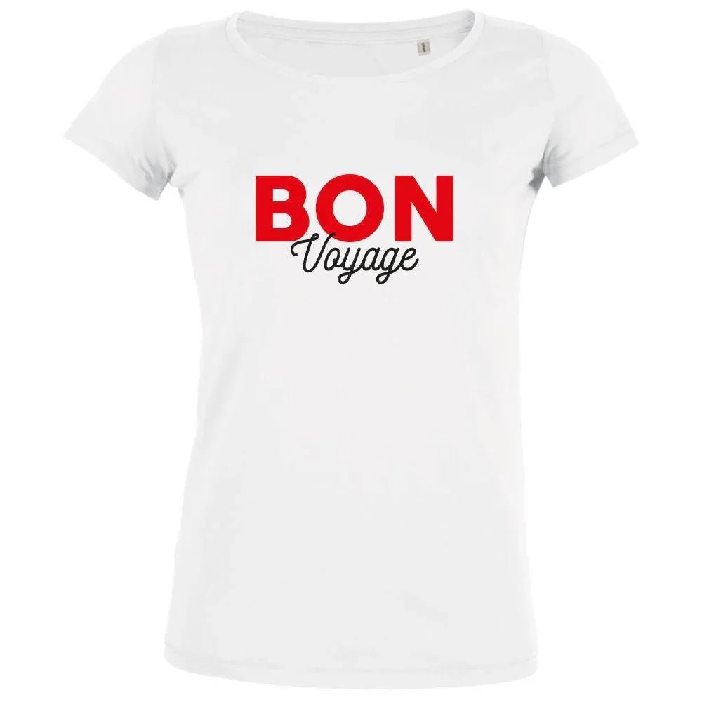 Bon Voyage Women's Organic Tee - Create Marketplace