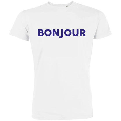 Bonjour Men's Organic Tee - Create Marketplace